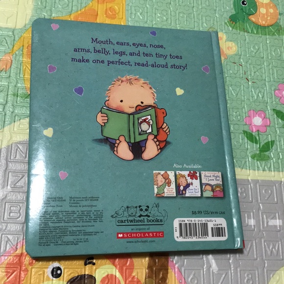 VGUC “Ten Tiny Toes” children board book - Picture 2 of 3
